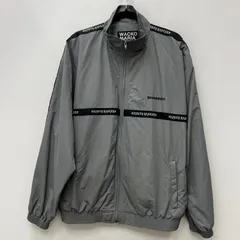 【加古川店】 中古 WACKOMARIA | ワコマリア ナイロンジャケット TRACK JACKET ( TYPE-1 ) グレー サイズ:XL 【104】のサムネイル