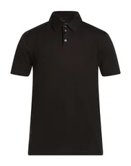 ロベルトコリーナ メンズ トップス ポロシャツ ROBERTO COLLINA Black ブラックのサムネイル