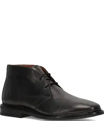 フライ メンズ シューズ ブーツ・レインブーツ レザー Frye Mens Paul Leather Chukka Boots Black ブラックのサムネイル