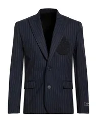 バルマン メンズ アウター ジャケット・ブルゾン テーラードジャケット BALMAIN Midnight Blue ブルーのサムネイル