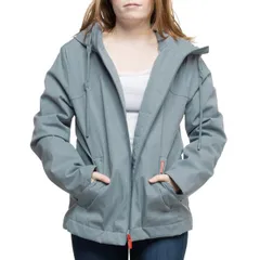 ハンター レディース アウター ジャケット・ブルゾン HUNTER Blake Short Rain Jacket Insulated Blizzard Blue ブルーのサムネイル
