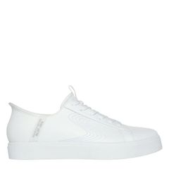スケッチャーズ レディース シューズ スニーカー Skechers Womens Classic LowTop Trainers White ホワイト