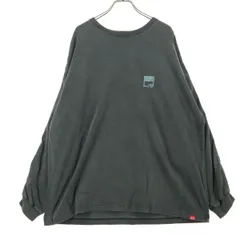 Manhattan Portage マンハッタンポーテージ バックプリント 長袖 トレーナー L グレー スウェット メンズ 古着のサムネイル