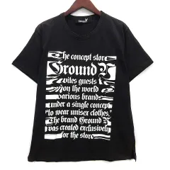 グラウンドワイ ヨウジヤマモト GroundY Tシャツ 半袖 1 黒 ブラック GG-T51-060 2022SSのサムネイル