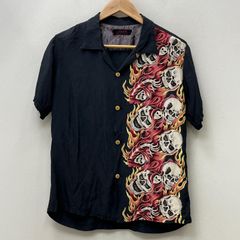 90s】HYSTERIC GLAMOUR アロハシャツ 半袖 レーヨン ドクロ - メルカリ
