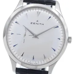 ゼニス ZENITH 03.2010.681/01.C493 エリート ウルトラシン スモールセコンド 自動巻き メンズ 良品 _946778のサムネイル