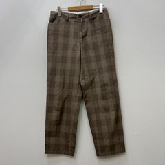美品 BY GLADHAND バイグラッドハンド チェックスラックス ワイド M