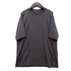 ポールスチュアート PAUL STUART コットンスムース ドレス Tシャツ カットソー 半袖 Dress Tee Shirts グレー系 50 J1P80-321-08のサムネイル
