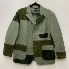 【加古川店】 中古 Engineered Garments | エンジニアードガーメンツ カバーオール パッチワーク カーキグリーン サイズ：S 【91】のサムネイル