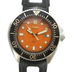 SEIKO キネティック SCUBA 5M62 0BL0 オレンジ文字盤 - メルカリ