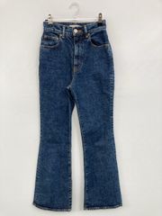MOUSSY MVS FLARE フレアデニム 25丈長め ワンウォッシュ - メルカリ