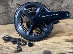 KE441 시마노 SHIMANO 듀라 에이스 DURA-ACE FC-R9100-P 크랭크 세트 파워 미터 50/34T 170mm 접속 확인 완료 충전 케이블 부속