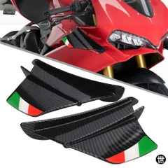 アプリリア RSV4 FACTORY RSV4 RSV4R RSV4RR RS50 RS125 RS250 RSV MILLE 用バイク ウィングレットエアロダイナミックウィングキット フェのサムネイル