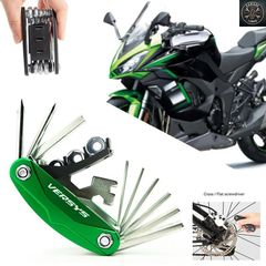 カワサキ Versys 300 650 1000 VERSYS X300 versys X250 2009-2019 2018 用多機能コンビネーションツール修理用ドライバー