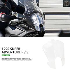 1290 Super Adventure S용 신형 투명 액세서리 헤드라이트 가드 헤드라이트 프로텍터 1290 Super ADVENTURE R 2021 2022
