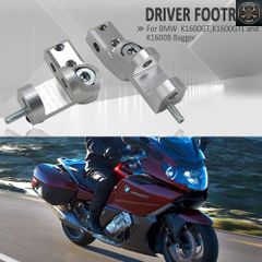 BMW K1600GT K1600GTL K1600B 버거 K ​​1600 GT GTL K1600 B 용 신형 모터 사이클 퍼센저 풋 페그 로우 다운 키트 풋