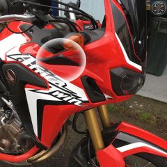 혼다 CRF1000L 아프리카 트윈 CRF 1000 L 2019 2018 2017 2016 용 신형 모터 사이클 어퍼 디플렉터 키트 윈드 디플레이션