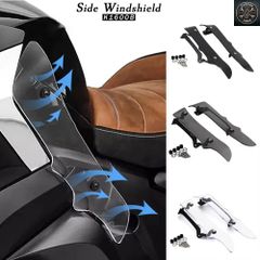 BMW K 1600 B / GTL 용 신형 오토바이 K1600GTL 2017 2018 2019 2020 2021 사이드 윈드 실드 윈드 스크린 풋 윈도우
