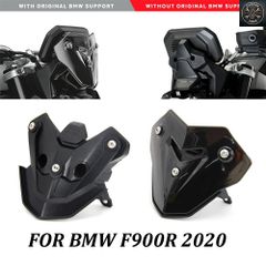 BMW F900R F 900R F900 R용 브라켓 부착 윈드 스크린 윈드 실드 실드 스크린 스모크 블랙 컬러 투명