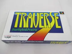  中古品 ゲーム スーパーファミコン ソフト トラバース 箱・説・ハガキ付きのサムネイル