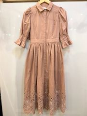 Herlipto Back Lace Midi Shirt Dress - メルカリ