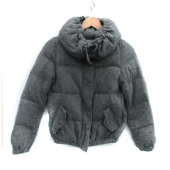 B&Y ユナイテッドアローズ BEAUTY&YOUTH ビューティー&ユース ダウンジャケット ミドル丈 ボリュームカラー S グレー /SM12のサムネイル