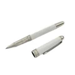 MONTBLANC(モンブラン) ボールペン美品  マイスターシュティック 白×シルバー インクあり(黒)のサムネイル