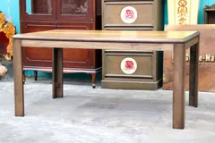 GMJH133○協立工芸 家具調こたつ ロイター ダイニングテーブル ウォールナット×オーク化粧繊維板 高脚こたつ 食卓テーブル 作業台 美品のサムネイル