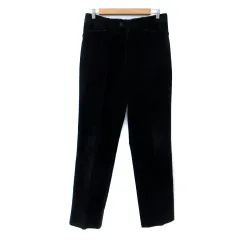 メンズメルローズ MEN'S MELROSE ストレートパンツ ロング丈 コーデュロイ 4 L 紺 ネイビー /SM21のサムネイル