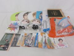 중고품 HiHi Jets? 다리 유토 MUSIC STATION × 쟈니즈 Jr. SPECIAL LIVE DVD 외 부채 펜라이트 클리어 파일 아크릴 스탠드 등 구