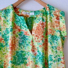 chambre de nimes シャンブルドニーム】リバティ yoshie ヨシエ柄