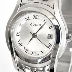 グッチ GUCCI 5500L レディース腕時計 磨き済み 電池新品 s2334 - メルカリ