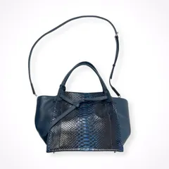 SEMPLICE / ダイヤモンドパイソン2wayバッグ 参考定価:150,000程度のサムネイル