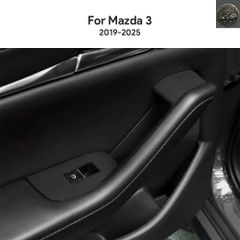 탑 트림 LHD RHD 스티커 마쓰다 3 BP M3 액셀러 2019 - 25 자동차 창문 리프트 패널 인테리어