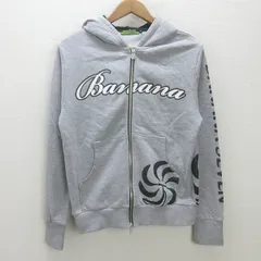 g■バナナセブン/BANANASEVEN フルジップパーカー/コットン【S】灰/men's/39【中古】■のサムネイル