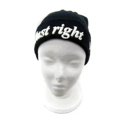 スナイデル SNIDEL × ニューエラ NEW ERA ニットキャップ ニット帽 刺繍 F 黒 ブラック /SY10のサムネイル