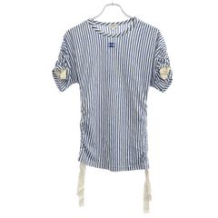 CHANEL ストライプ 半袖 Tシャツ - メルカリ