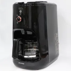 アイリスオーヤマ 全自動コーヒーメーカー WLIAC-A600 bliac-a600-b ブラック 整備済みアウトレット品 [良い(B)]のサムネイル