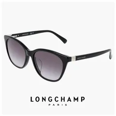 【新品】 レディース ロンシャン サングラス lo767slbj-001 longchamp 女性用 UVカット UV400 紫外線対策 ウェリントン 型 フレーム 黒縁 黒ぶち ブラック カラーのサムネイル