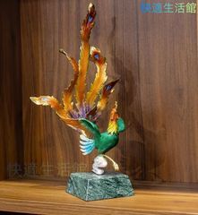 双龍戯珠茶杯蓋碗 中国美術 煎茶道具 茶器 陶磁器 現代工芸品 美術品