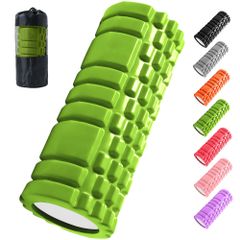Sports Training Fitness Yoga Pole Grid Foam Roller Stretching Equipment Myofascial Release AYO Storage Bag Foam Roller
