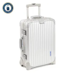 RIMOWA リモワ TOPAS トパーズ 32L 機内持ち込み 2輪 キャビンS アルミニウム シルバー 銀色 青ロゴ スーツケース キャリーバッグ 929.52のサムネイル