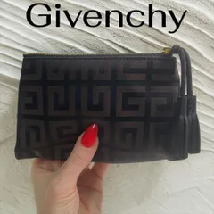 Givenchy ポーチ 4Gロゴ ブラック ブラウンのサムネイル