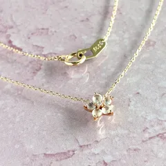 star jewelry スターゴールドネックレス K10 ダイヤネックレス 10金のサムネイル