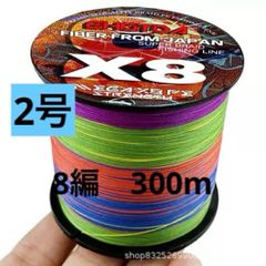 CNYUYU PEライン 2.0号 300m 8本編 マルチカラー - メルカリ