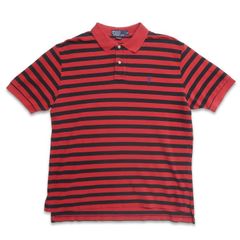 90s】Polo by Ralph Laurenボーダー ポロシャツ 【美品】 - メルカリ