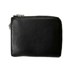 MM6 マルタンマルジェラ ラウンド ZIP ウォレット レザー L字 MM6 マルタンマルジェラ ラウンド ZIP ウォレット レザー L字 - メルカリ
