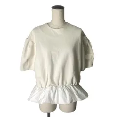 エミ emmi ポンチフリルコンポプルオーバー カットソー Tシャツ フリル 半袖 13WCT234051 ONE SIZE アイボリーのサムネイル