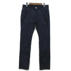 コムサメン COMME CA MEN ALTRITIMO ピケ ストレッチ パンツ ネイビー 紺 M 07-25PF17のサムネイル