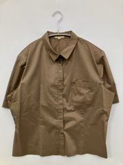 MICA&DEAL ベージュ 半袖シャツ ショート丈 | Mercari